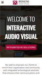 Mobile Screenshot of interactiveaudiovisual.com